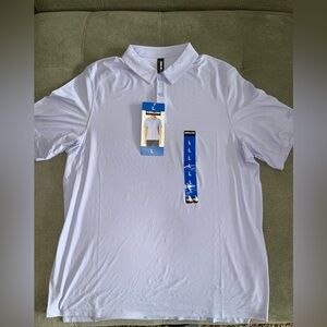 Men’s performance polo Kirkland signature NWT size large